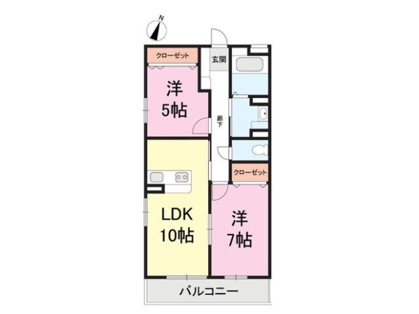 レイルウェイの物件間取画像